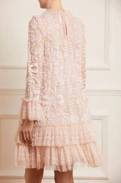 Needle & Thread Holding LTD All - Womenswear Celia Long Sleeve Mini Dress