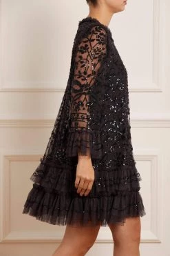 Needle & Thread Holding LTD All - Womenswear Celia Long Sleeve Mini Dress