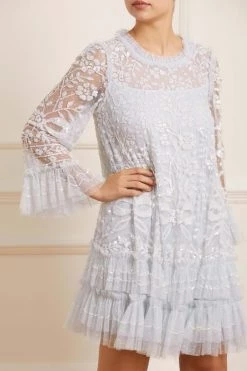 Needle & Thread Holding LTD All - Womenswear Celia Long Sleeve Mini Dress 14 Needle & Thread Holding LTD All - Womenswear Celia Long Sleeve Mini Dress