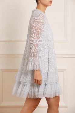 Needle & Thread Holding LTD All - Womenswear Celia Long Sleeve Mini Dress 15 Needle & Thread Holding LTD All - Womenswear Celia Long Sleeve Mini Dress