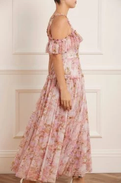 Needle & Thread Holding LTD All - Womenswear Darling Meadow Off Shoulder Ankle Gown