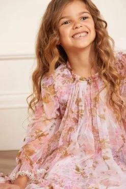 Needle & Thread Holding LTD All-Kids Darling Meadow Ruby Bloom Kids Dress