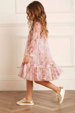 Needle & Thread Holding LTD All-Kids Darling Meadow Ruby Bloom Kids Dress