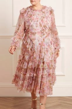 Needle & Thread Holding LTD Darling Meadow Ruffle Ballerina Dress All - Womenswear