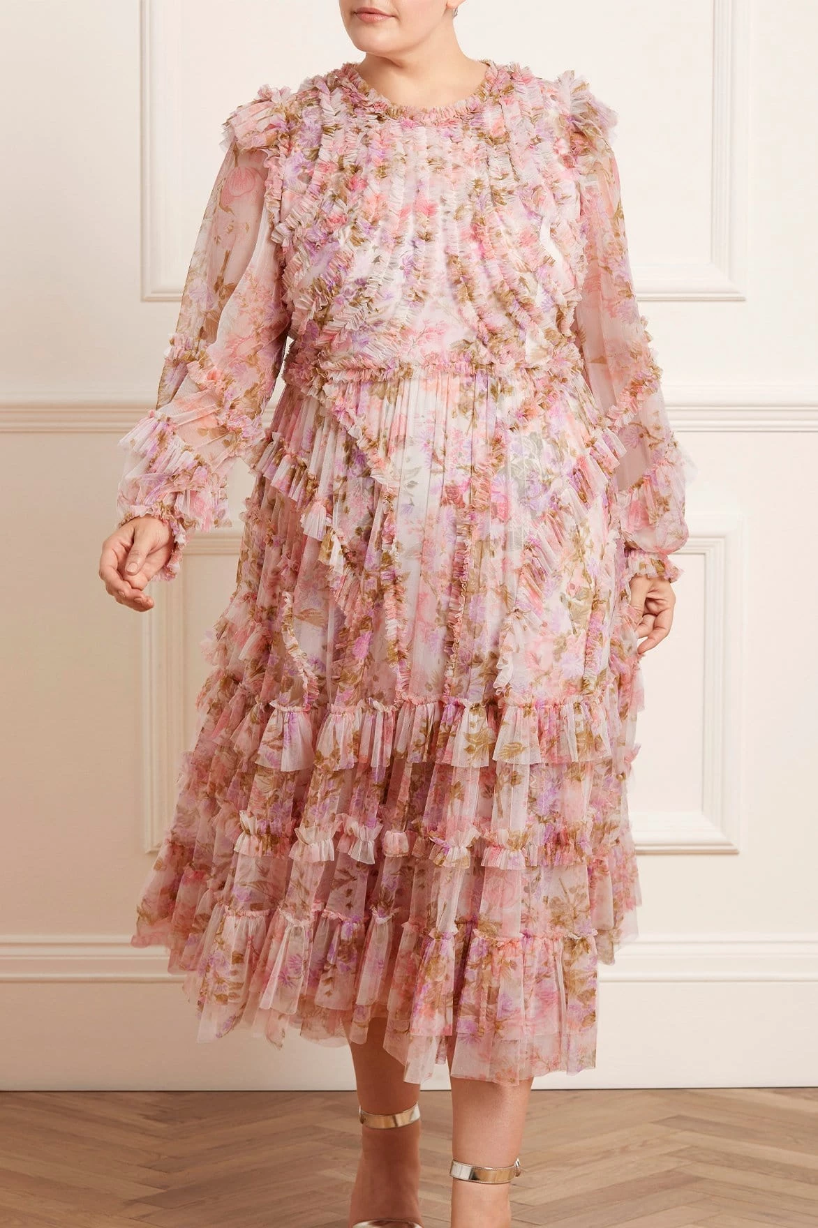 Needle & Thread Holding LTD Darling Meadow Ruffle Ballerina Dress All - Womenswear 1 Needle & Thread Holding LTD Darling Meadow Ruffle Ballerina Dress All - Womenswear