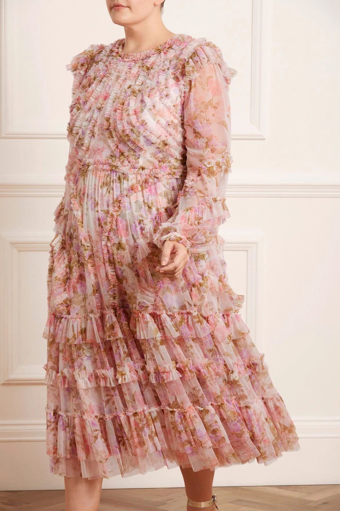 Needle & Thread Holding LTD Darling Meadow Ruffle Ballerina Dress All - Womenswear 3 Needle & Thread Holding LTD Darling Meadow Ruffle Ballerina Dress All - Womenswear