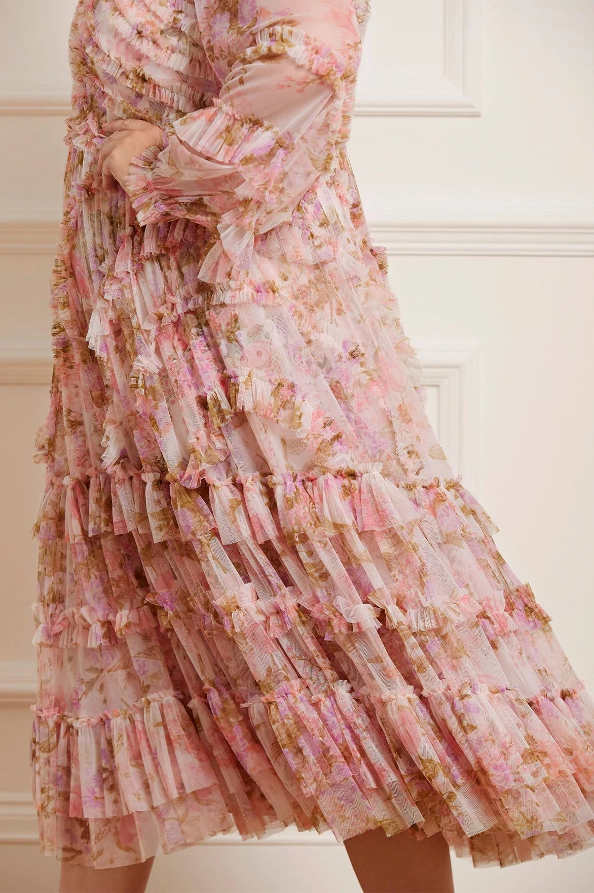 Needle & Thread Holding LTD Darling Meadow Ruffle Ballerina Dress All - Womenswear 7 Needle & Thread Holding LTD Darling Meadow Ruffle Ballerina Dress All - Womenswear