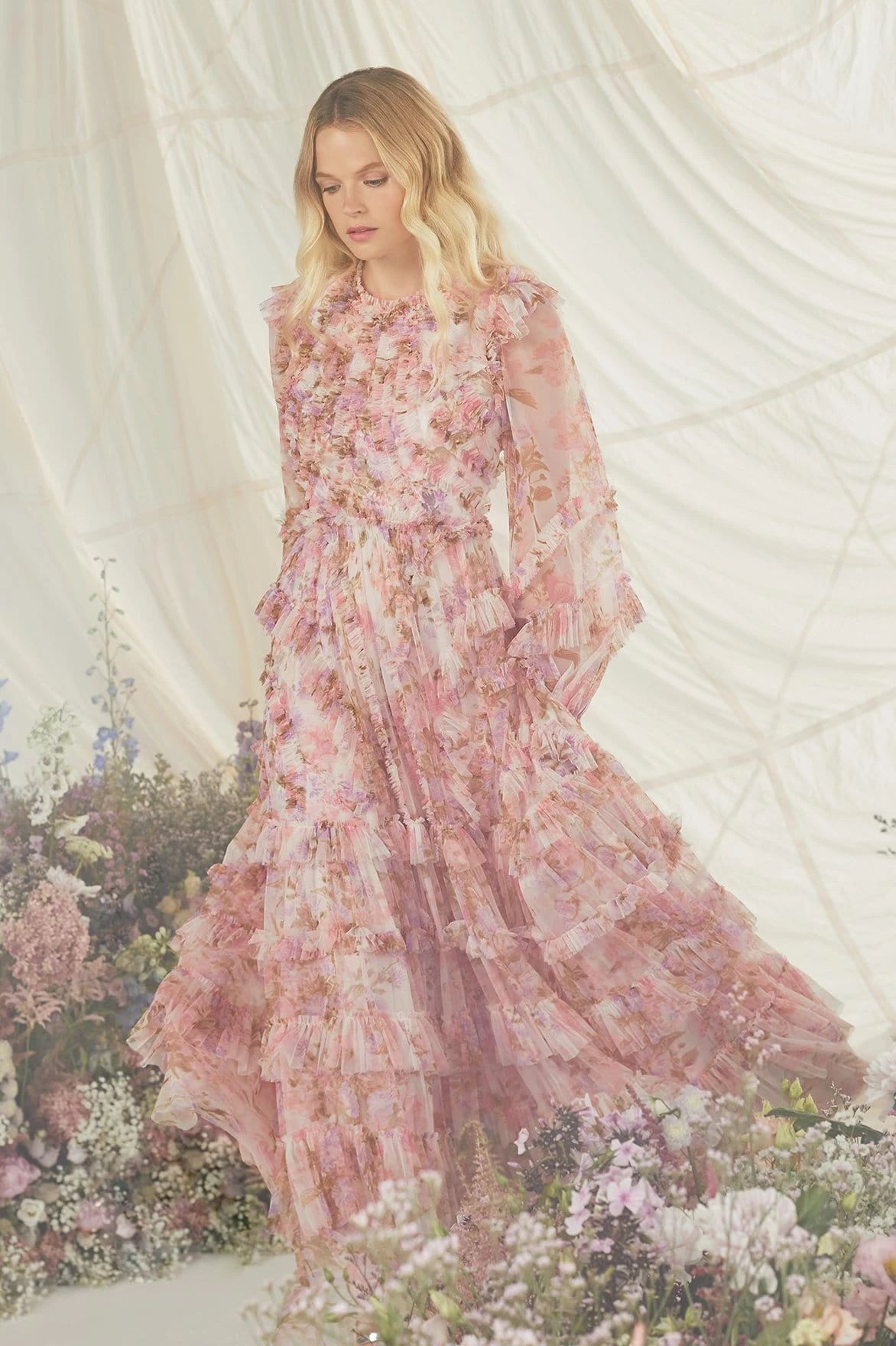 Needle & Thread Holding LTD All - Womenswear Darling Meadow Ruffle Gown 11 Needle & Thread Holding LTD All - Womenswear Darling Meadow Ruffle Gown