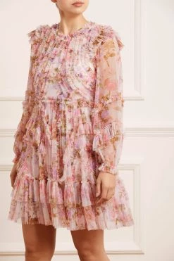 Needle & Thread Holding LTD All - Womenswear Darling Meadow Ruffle Mini Dress