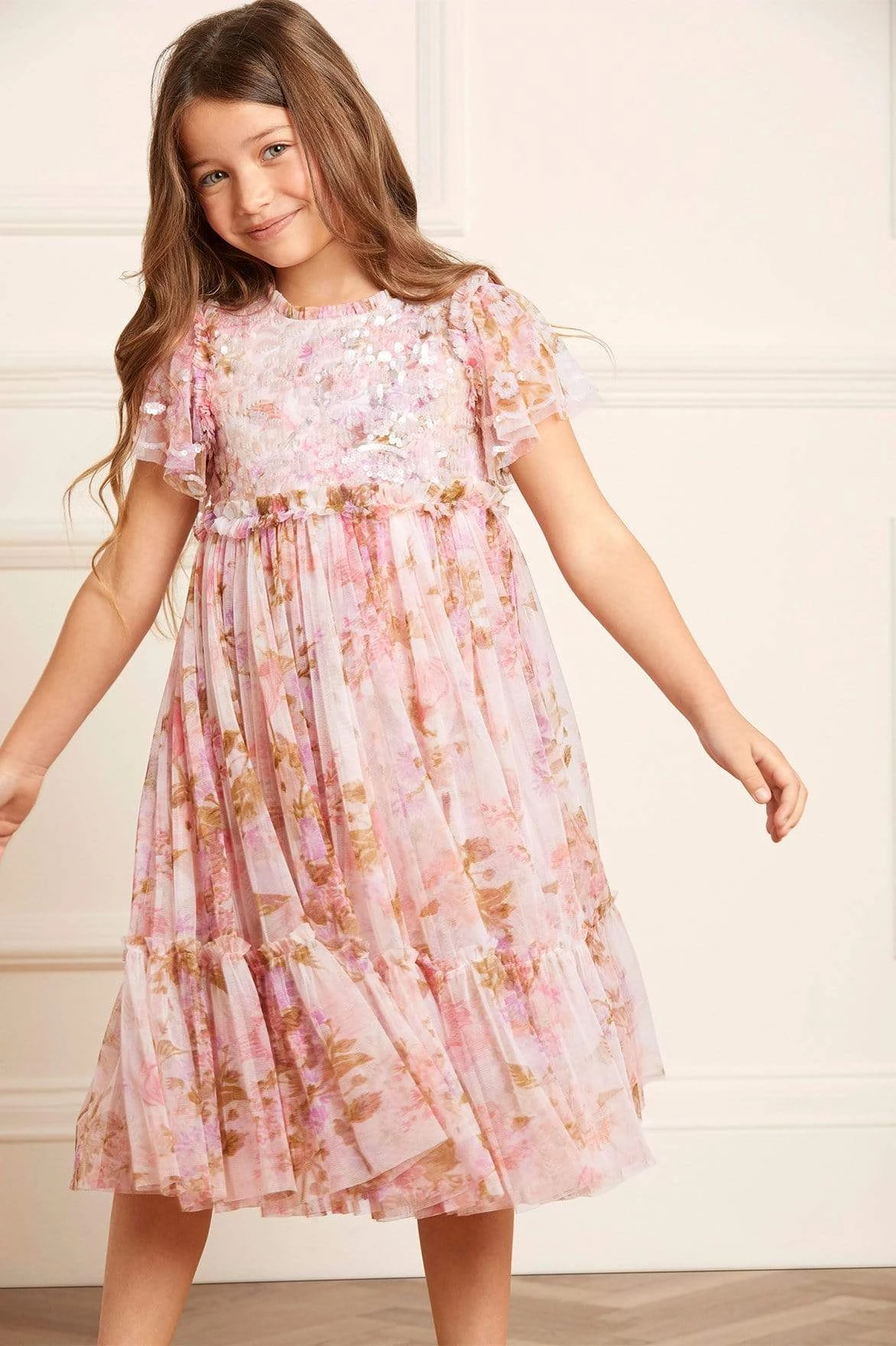 Needle & Thread Holding LTD Darling Meadow Sequin Bodice Kids Dress All-Kids 5 Needle & Thread Holding LTD Darling Meadow Sequin Bodice Kids Dress All-Kids