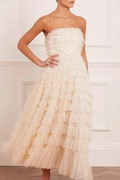 Needle & Thread Holding LTD Elizabeth Rose Corset Ankle Gown 13 Needle & Thread Holding LTD Elizabeth Rose Corset Ankle Gown