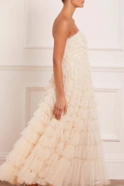 Needle & Thread Holding LTD Elizabeth Rose Corset Ankle Gown 18 Needle & Thread Holding LTD Elizabeth Rose Corset Ankle Gown