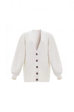 Needle & Thread Holding LTD Elsie Cable Longline Cardigan