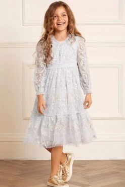Needle & Thread Holding LTD All-Kids Emilana Long Sleeve Kids Dress