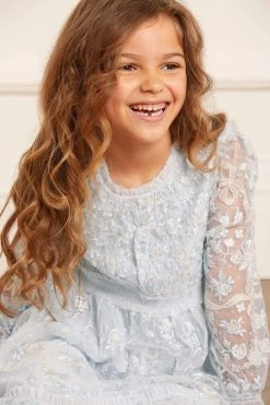 Needle & Thread Holding LTD All-Kids Emilana Long Sleeve Kids Dress