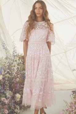 Needle & Thread Holding LTD All - Womenswear Emilana Short Sleeve Ballerina Dress