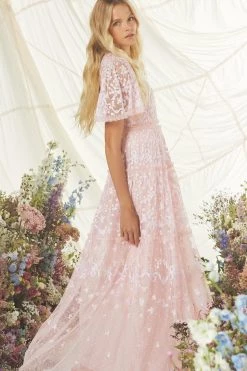 Needle & Thread Holding LTD All - Womenswear Emilana Short Sleeve Gown