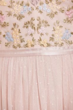 Needle & Thread Holding LTD Emma Ditsy Bodice Cami Ankle Gown All - Womenswear