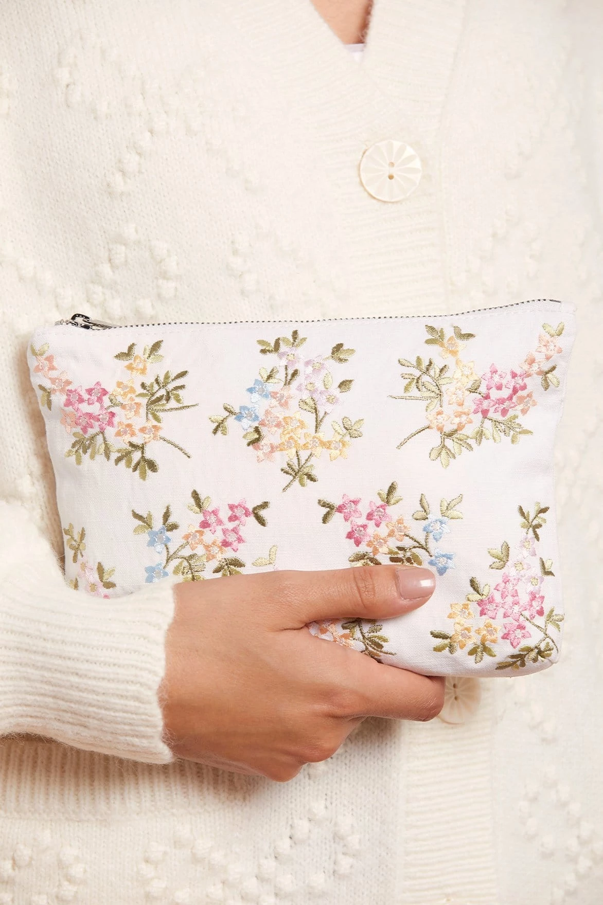 Needle & Thread Holding LTD Emma Ditsy Small Makeup Bag 1 Needle & Thread Holding LTD Emma Ditsy Small Makeup Bag