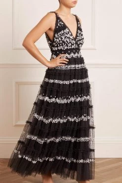 Needle & Thread Holding LTD All - Womenswear Eve Sequin Cami Gown 11 Needle & Thread Holding LTD All - Womenswear Eve Sequin Cami Gown