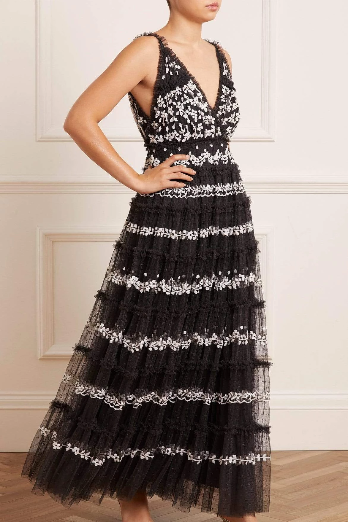 Needle & Thread Holding LTD All - Womenswear Eve Sequin Cami Gown 3 Needle & Thread Holding LTD All - Womenswear Eve Sequin Cami Gown