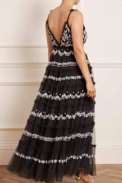 Needle & Thread Holding LTD All - Womenswear Eve Sequin Cami Gown 16 Needle & Thread Holding LTD All - Womenswear Eve Sequin Cami Gown