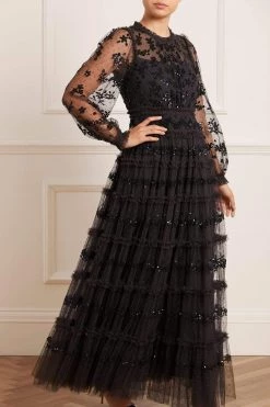 Needle & Thread Holding LTD All - Womenswear Eve Sequin Gown 10 Needle & Thread Holding LTD All - Womenswear Eve Sequin Gown