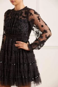 Needle & Thread Holding LTD Eve Sequin Mini Dress All - Womenswear