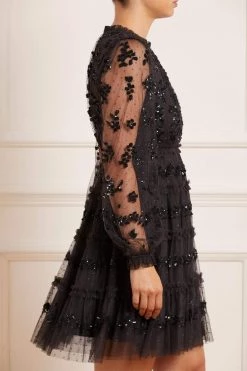 Needle & Thread Holding LTD Eve Sequin Mini Dress All - Womenswear