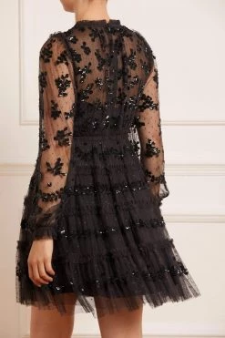 Needle & Thread Holding LTD Eve Sequin Mini Dress All - Womenswear