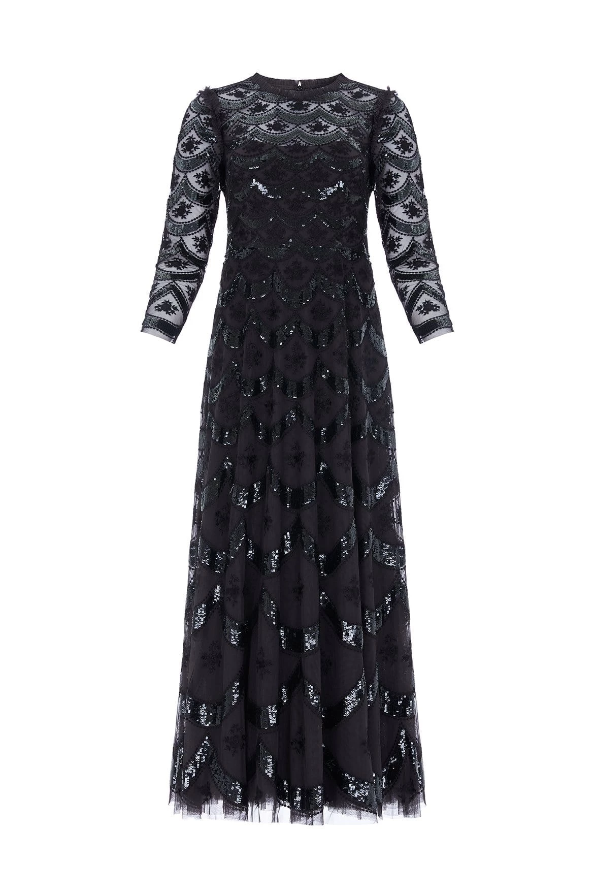 Needle & Thread Holding LTD All - Womenswear Fifi Long Sleeve Ankle Gown 2 Needle & Thread Holding LTD All - Womenswear Fifi Long Sleeve Ankle Gown