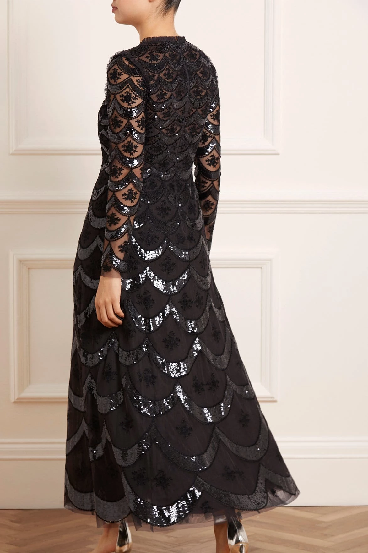 Needle & Thread Holding LTD All - Womenswear Fifi Long Sleeve Ankle Gown 8 Needle & Thread Holding LTD All - Womenswear Fifi Long Sleeve Ankle Gown