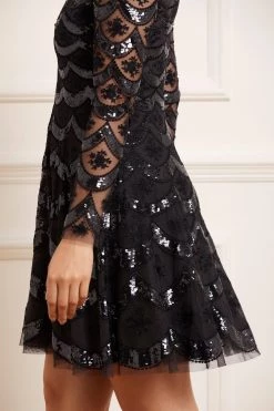 Needle & Thread Holding LTD All - Womenswear Fifi Long Sleeve Mini Dress