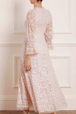 Needle & Thread Holding LTD All - Womenswear Filigree Lace Sequin Ankle Gown