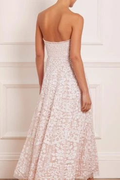 Needle & Thread Holding LTD All - Womenswear Filigree Lace Sequin Corset Ankle Gown