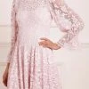 Needle & Thread Holding LTD Filigree Lace Sequin Mini Dress All - Womenswear