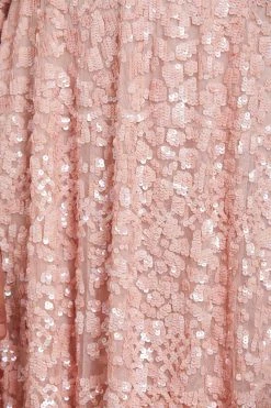 Needle & Thread Holding LTD Floral Daze Sequin Micro Mini Dress