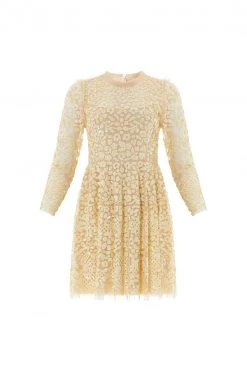 Needle & Thread Holding LTD Floral Daze Sequin Micro Mini Dress