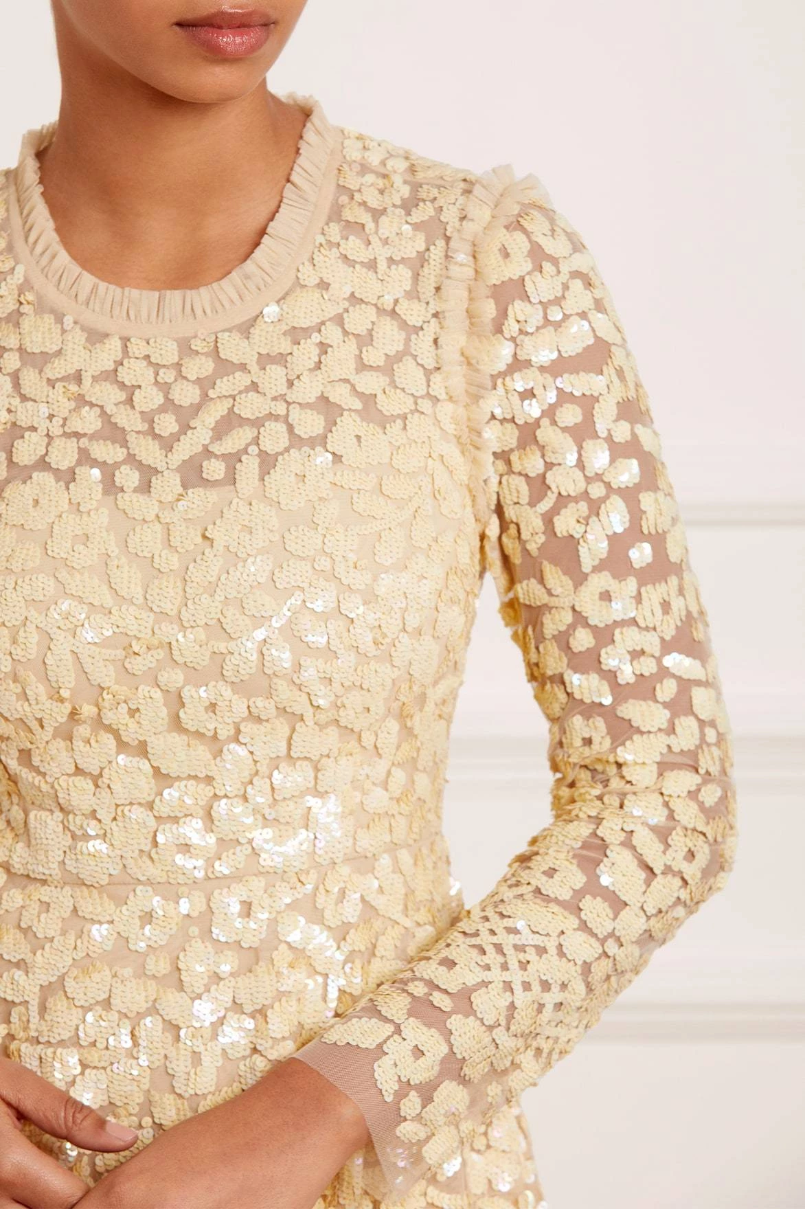 Needle & Thread Holding LTD Floral Daze Sequin Micro Mini Dress 7 Needle & Thread Holding LTD Floral Daze Sequin Micro Mini Dress