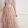 Needle & Thread Holding LTD All - Womenswear Floral Diamond Bodice Maxi Dress