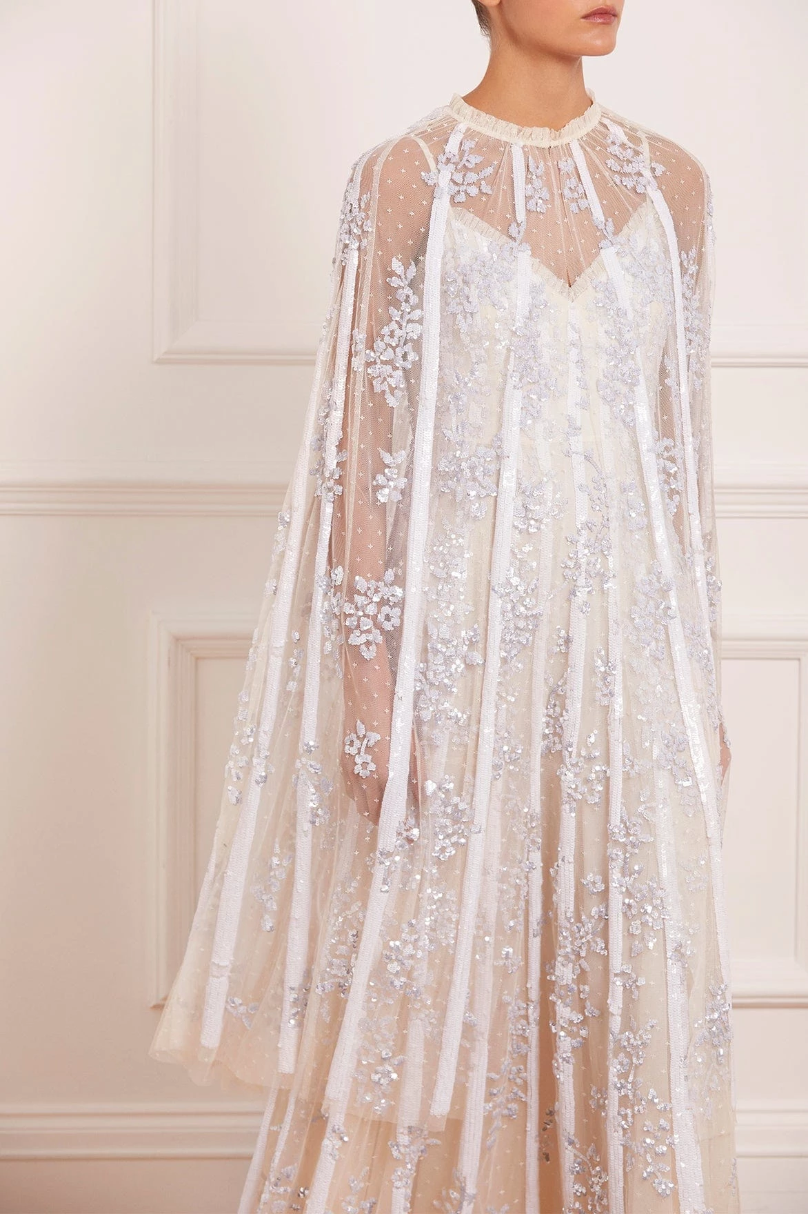 Needle & Thread Holding LTD Floral Evermore Midaxi Cape 1 Needle & Thread Holding LTD Floral Evermore Midaxi Cape