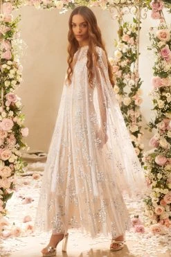 Needle & Thread Holding LTD Floral Evermore Midaxi Cape 11 Needle & Thread Holding LTD Floral Evermore Midaxi Cape