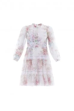 Needle & Thread Holding LTD Floral Wonder Micro Mini Dress