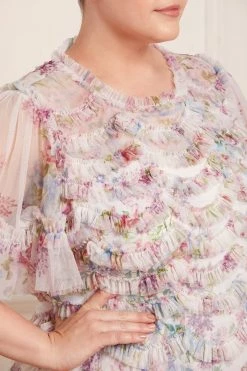 Needle & Thread Holding LTD New Arrivals Floral Wonder Ruffle Ballerina Dress 14 Needle & Thread Holding LTD New Arrivals Floral Wonder Ruffle Ballerina Dress