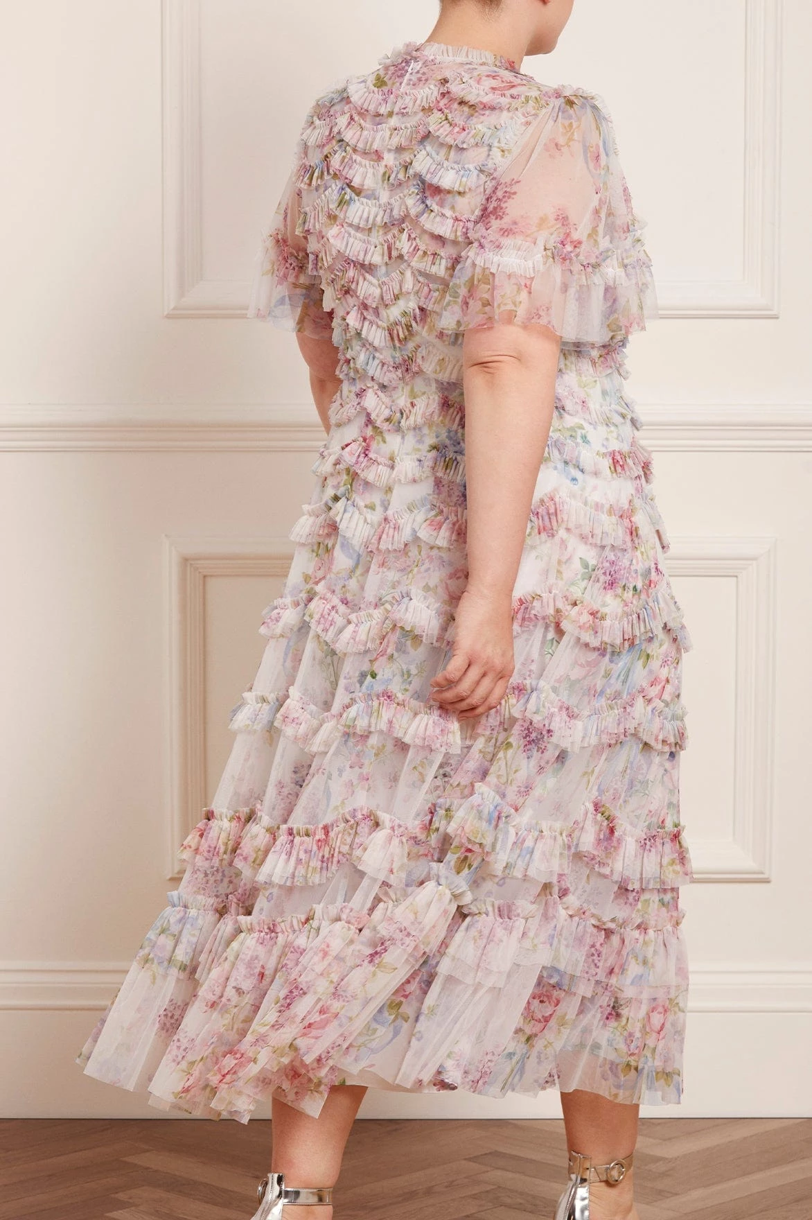 Needle & Thread Holding LTD New Arrivals Floral Wonder Ruffle Ballerina Dress 8 Needle & Thread Holding LTD New Arrivals Floral Wonder Ruffle Ballerina Dress