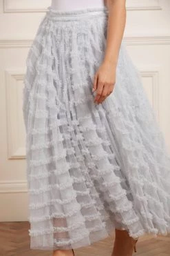 Needle & Thread Holding LTD All - Womenswear Florence Ruffle Ankle Skirt 9 Needle & Thread Holding LTD All - Womenswear Florence Ruffle Ankle Skirt