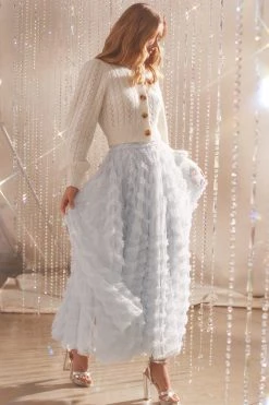 Needle & Thread Holding LTD All - Womenswear Florence Ruffle Ankle Skirt 13 Needle & Thread Holding LTD All - Womenswear Florence Ruffle Ankle Skirt