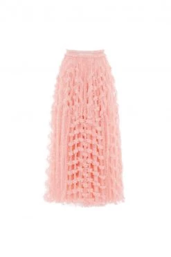 UK Needle & Thread Holding LTD Florence Ruffle Ankle Skirt