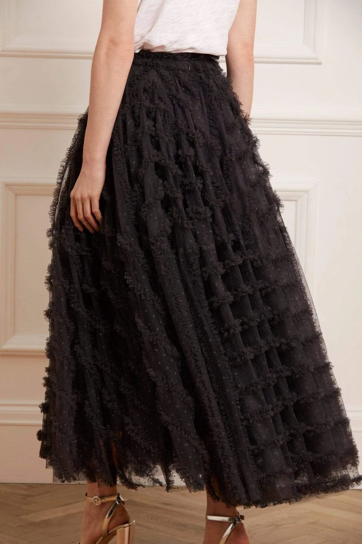 Needle & Thread Holding LTD Florence Ruffle Ankle Skirt All - Womenswear 5 Needle & Thread Holding LTD Florence Ruffle Ankle Skirt All - Womenswear