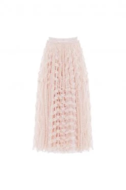 Needle & Thread Holding LTD Florence Ruffle Ankle Skirt